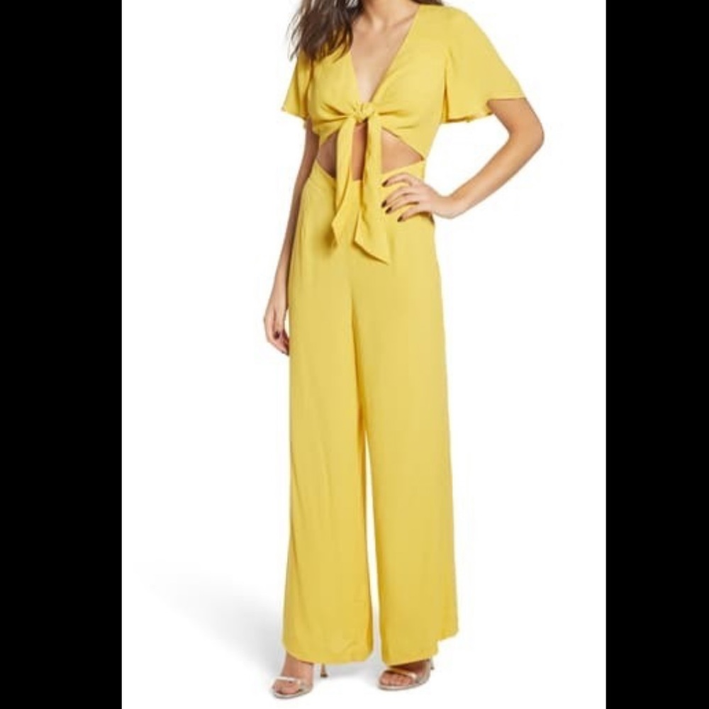 Leith Yellow Jumpsuit